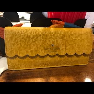 Scalloped Kate Spade Wallet